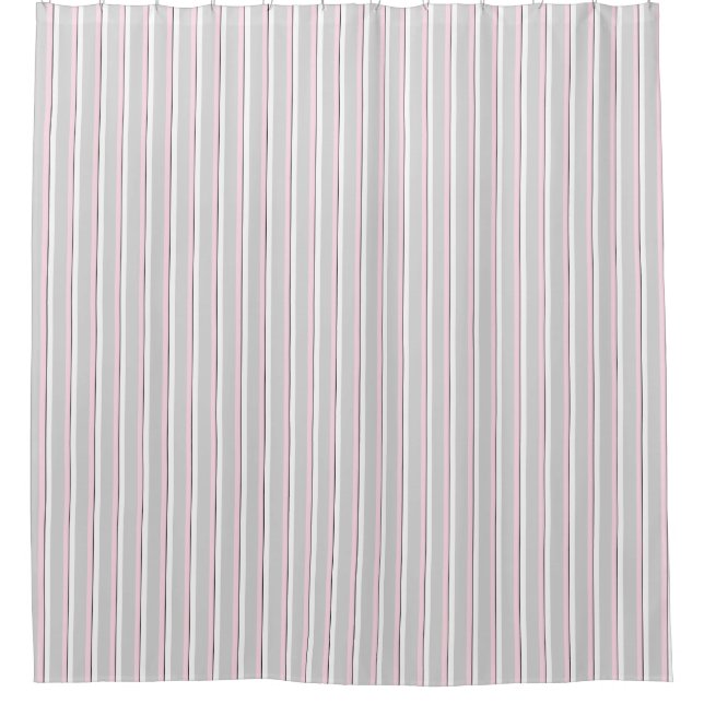 HAMbyWG - Rideau de douche - Gry/Pnk/Wh/Blk (Devant)