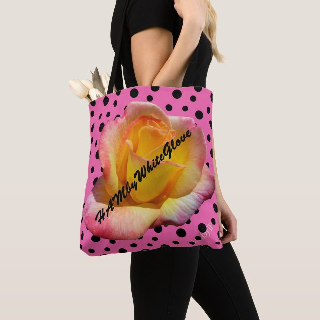 HAMbyWG - Sac fourre-tout - Rose Rockabilly (De près)