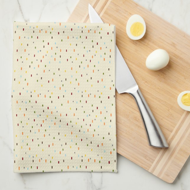 HAMbyWG - Serviettes de cuisine - Speckles multico (Quart Plié)