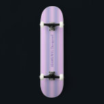 HAMbyWG - Skateboard - Lilac Violet Dégradé doux<br><div class="desc">HAMbyWG - Skateboard - Lilac Violet Dégradé doux avec logo HAMbWG</div>
