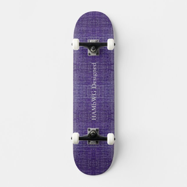 HAMbyWG - Skateboard - Purple détendu (Recto)