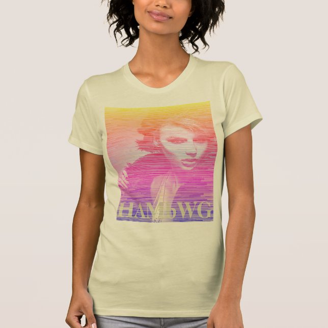 HAMbyWG Slouchy Boyfriend T-shirt - Prêt (Devant)