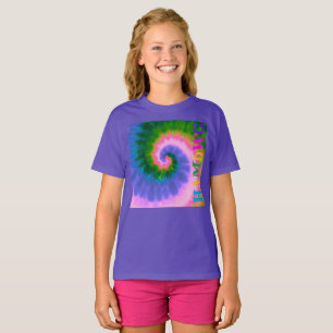 HAMbyWG - T-Shirts - Tie Dye Multi-Color Side Logo