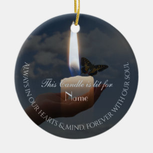 HAMbyWhiteGlove Candle Butterfly Ornement