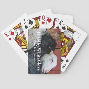 HAMbyWhiteGlove - Cartes de jeu - Noir & Blanc