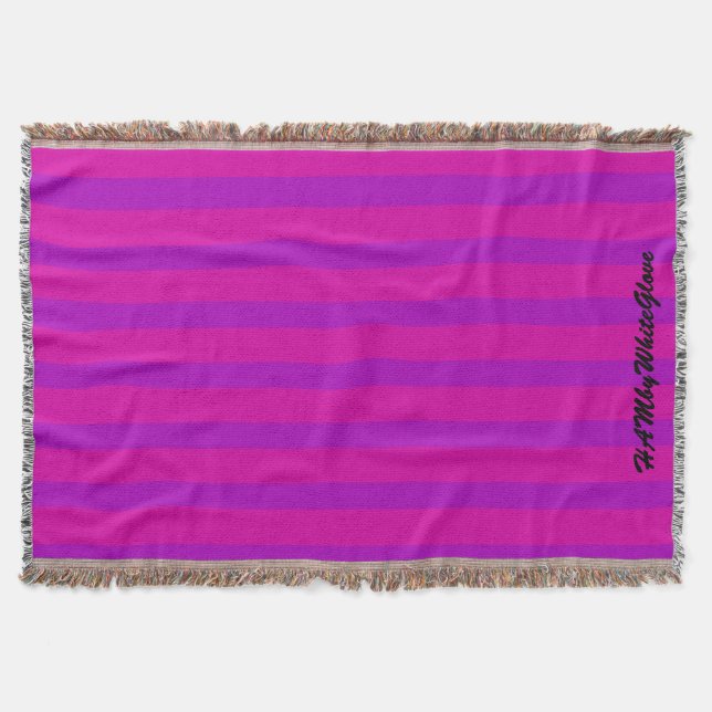 HAMbyWhiteGlove - Jetez la couverture - rose/viole (Devant)