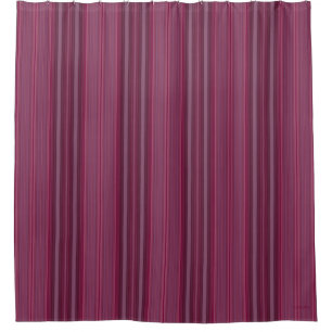 HAMbyWhiteGlove rideau de douche - Ruby Stripe