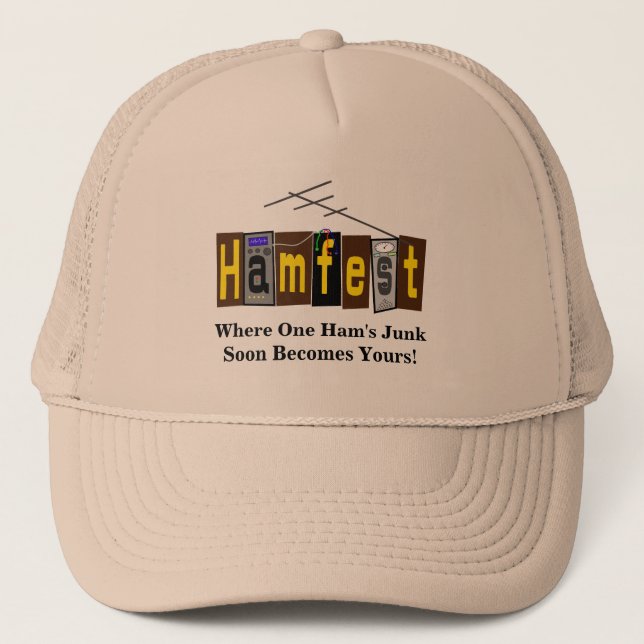 Hamfest Ham Radio Casquette ou Casquette (Devant)