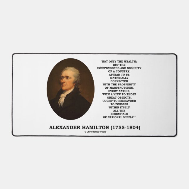 Hamilton Wealth Independence Security Manufactures (Recto)