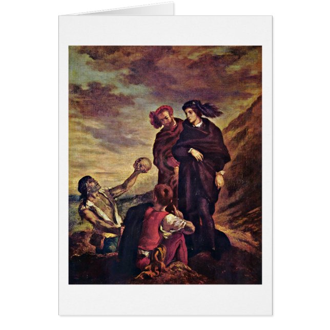 Hamlet et Horatio par Eugene Delacroix (Devant)