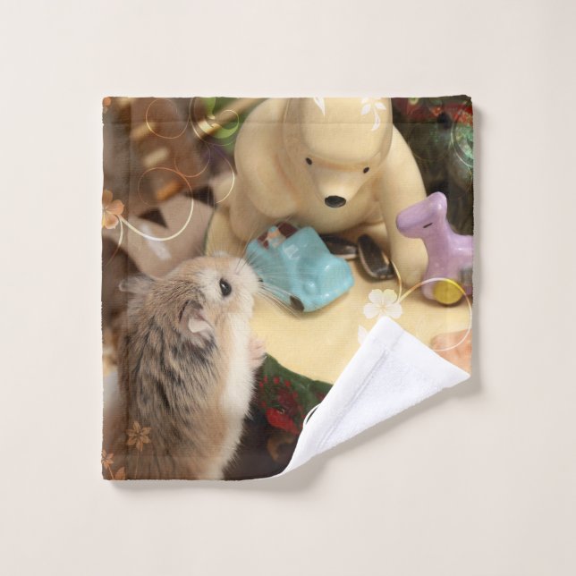 Hammyville - Cute Hamster (Gant de toilette)