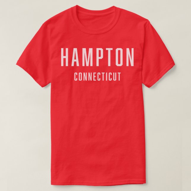 Hampton Connecticut TShirt (Design devant)