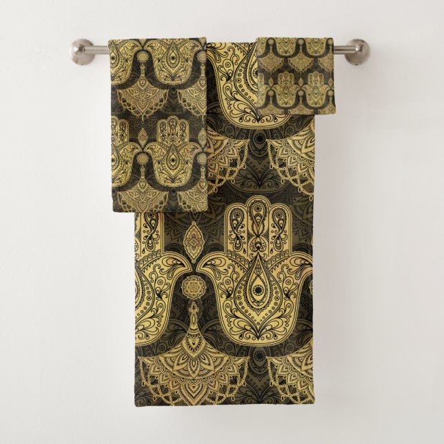 Hamsa Hand - Main du Motif Fatima (En situation)