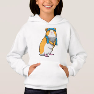 Hamster à Fitness avec serviette