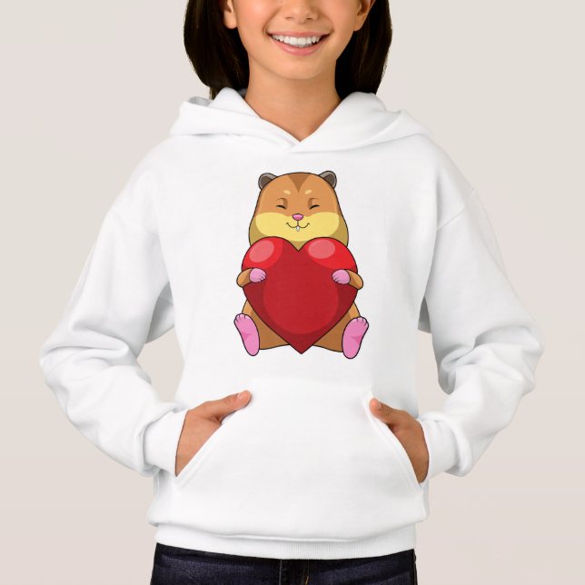 Hamster au coeur (Devant)