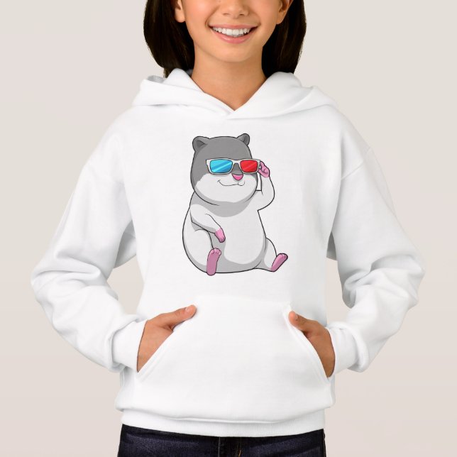 Hamster avec lunettes (Devant)