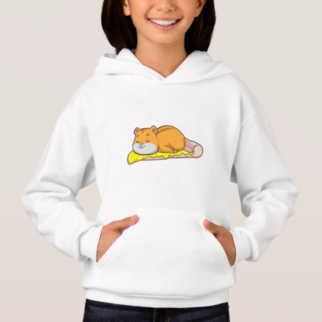 Hamster et pizza au fromage (Devant)