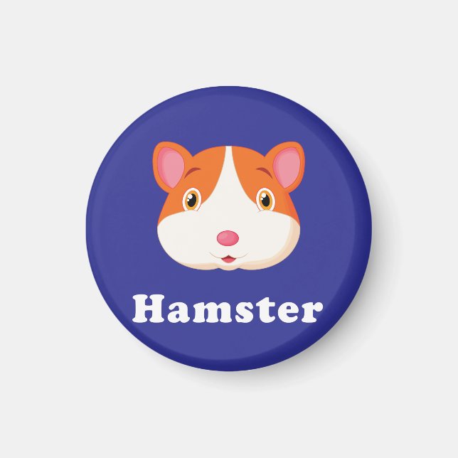 Hamster frigo cuisine magnet (Devant)