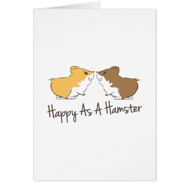 Hamster heureux (Devant)