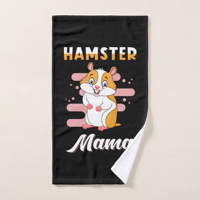 Hamster Mama (Serviette à main)