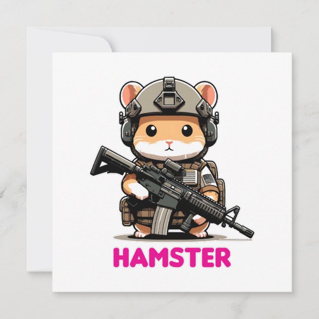 Hamster tactique (Devant)