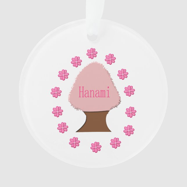 Hanami Cerisier japonais (devant)