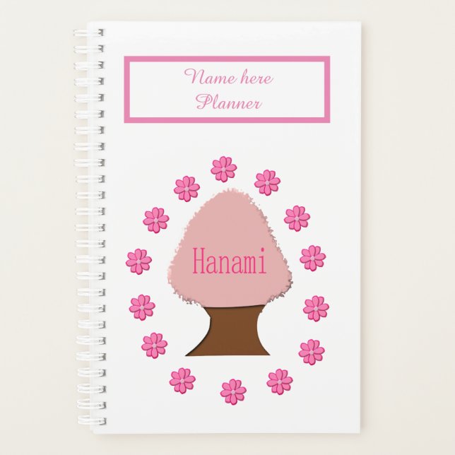Hanami japonais cerisier personnalisé (Devant)