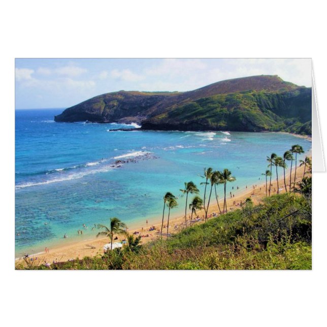 Hanauma Bay, Honolulu, Oahu, Hawaii View (Devant horizontal)