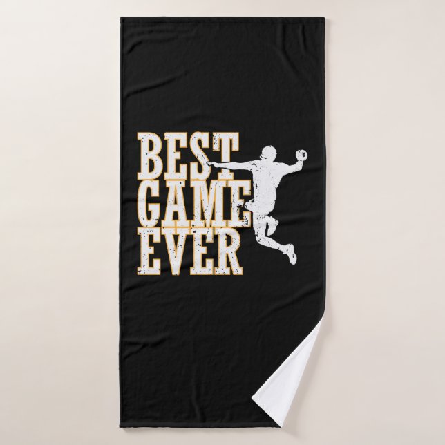 Handball: Best Game Ever (Serviette de bain)