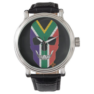 HANDSKULL Afrique du Sud montre du cuir B2