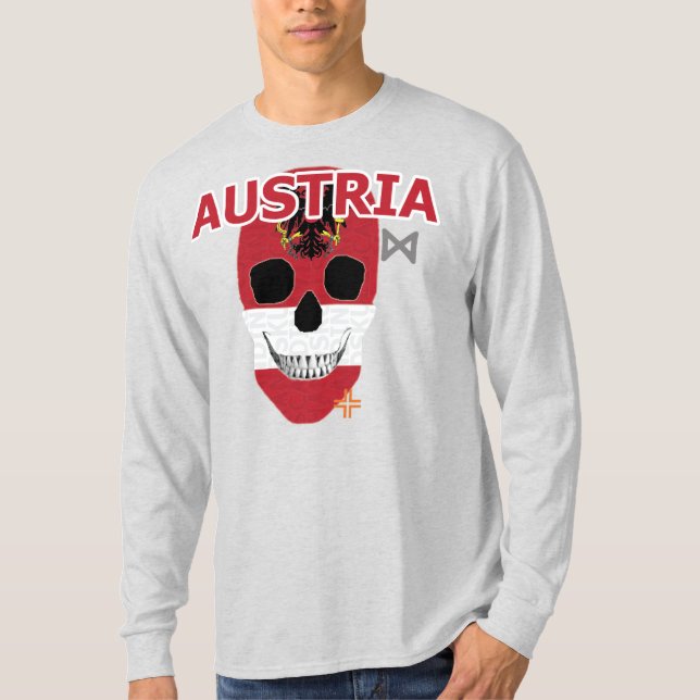 HANDSKULL Autriche long manches T-shirt B2 (Devant)