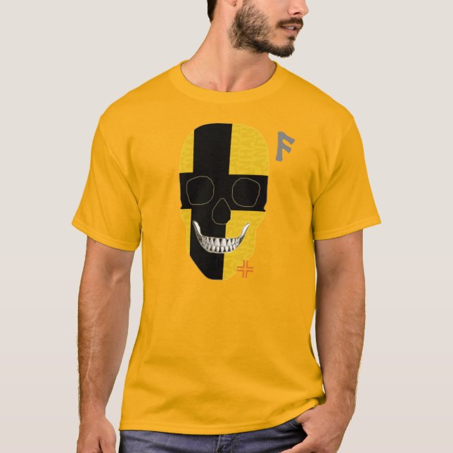 HANDSKULL Autriche T-shirt nordique de base B2 (Devant)