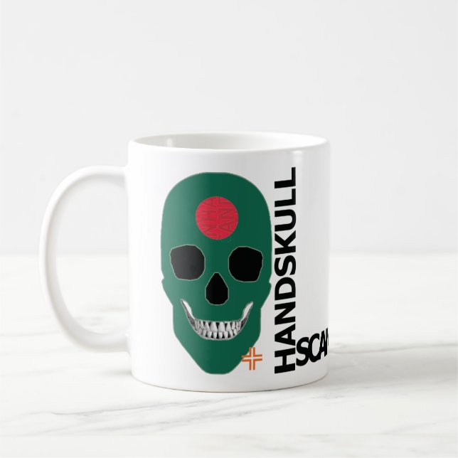 HANDSKULL Bangladesh Classic Mug O4 (Gauche)