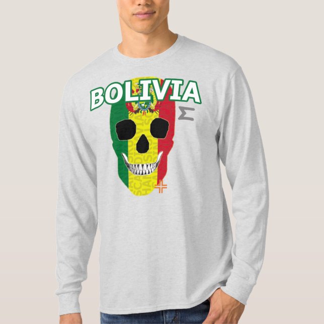 HANDSKULL Bolivie T-shirt à manches longues B2 (Devant)