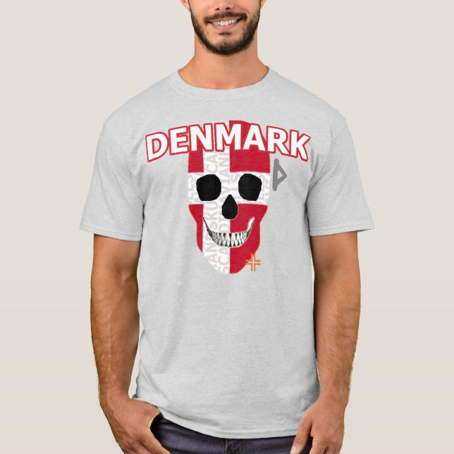 HANDSKULL Danemark t-shirt basique B2 (Devant)