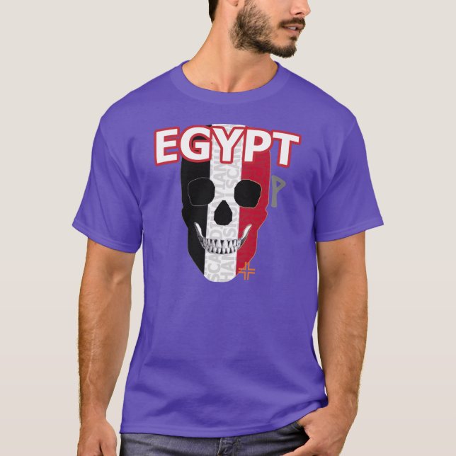 HANDSKULL Egypte t-shirt basique B2 (Devant)