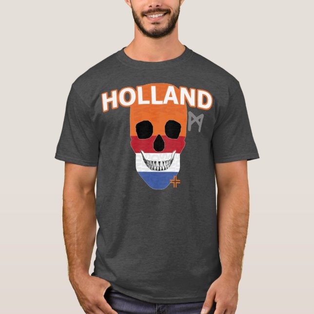 HANDSKULL Holland t-shirt basique B2 (Devant)