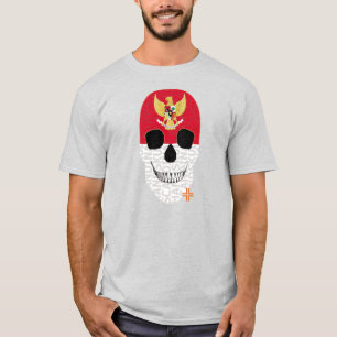 HANDSKULL Indonésie t-shirt basique B2