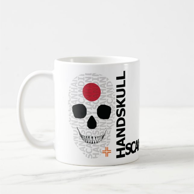 HANDSKULL Japon classique Mug O4 (Gauche)
