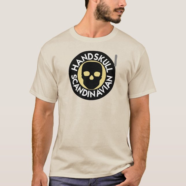 HANDSKULL LIV Flax T-shirt basique P4 (Devant)