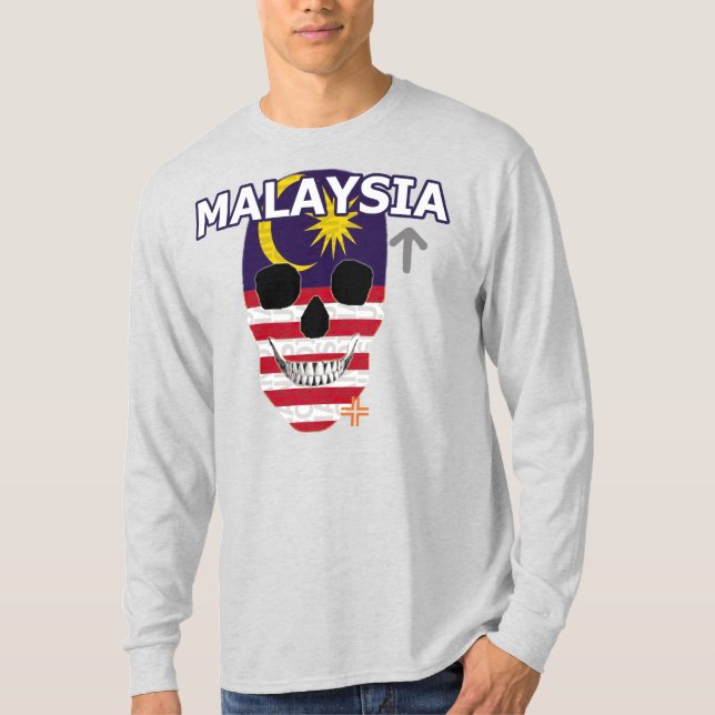HANDSKULL Malaysia Long T-shirt B2 (Devant)