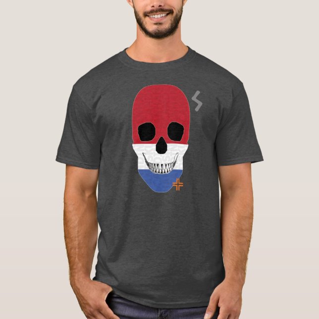 HANDSKULL Pays-Bas T-shirt basique B2 (Devant)