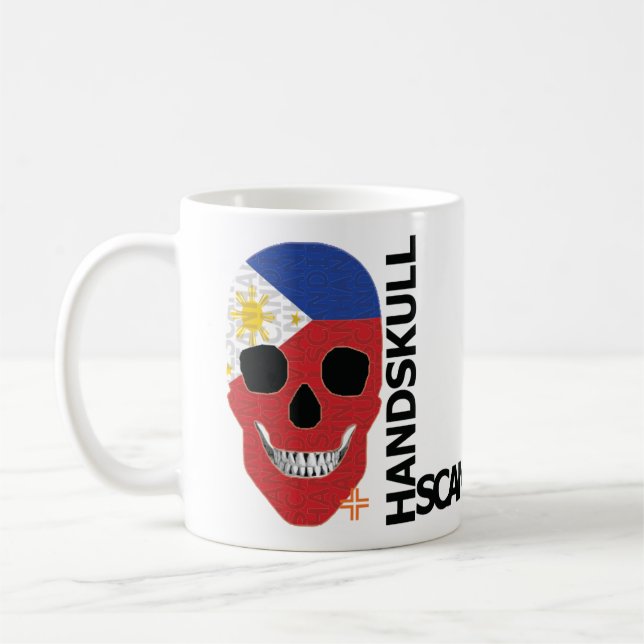 HANDSKULL Philippines Classic Mug O4 (Gauche)