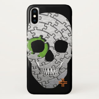 HANDSKULL Puzzle coque iPhone X B2