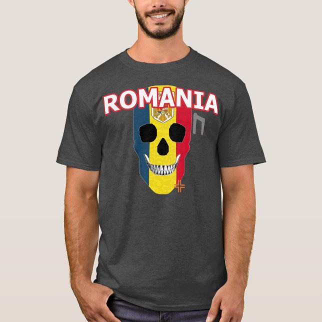 HANDSKULL Roumanie t-shirt basique B2 (Devant)