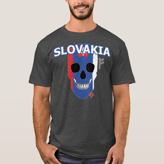 HANDSKULL Slovaquie t-shirt basique B2 (Devant)