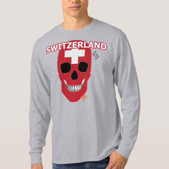 HANDSKULL Suisse T-shirt à manches longues B2 (Devant)