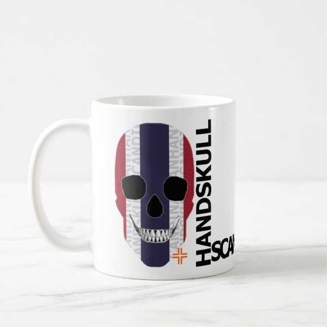 HANDSKULL Thaïlande Classique Mug O4 (Gauche)