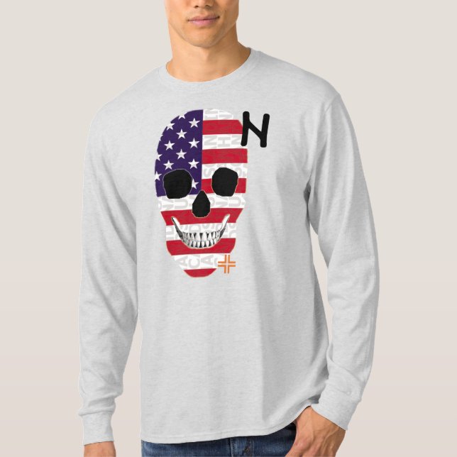 HANDSKULL USA T-shirt à manches longues B2 (Devant)