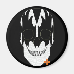 HANDSKULL Vampire aimant rond B2